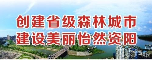 瘦小伙鸡巴塞进美女逼视频创建省级森林城市 建设美丽怡然资阳